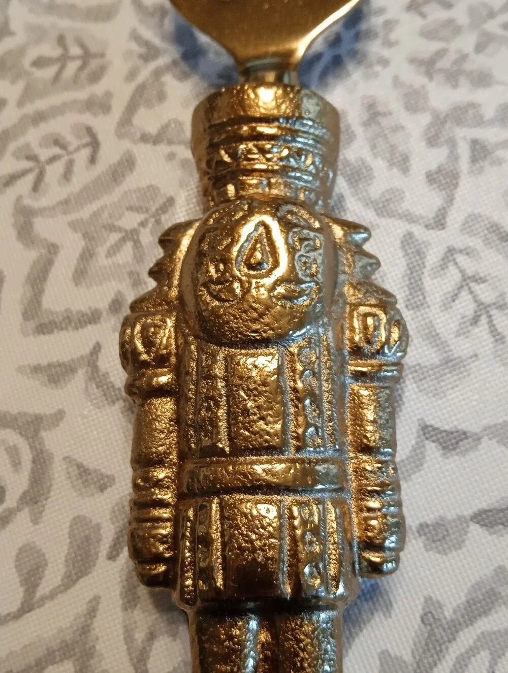 Project 62 Brass & Golden Nutcracker Bottle Opener Discontinued Modernist Heavy